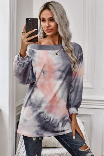 Tie dye top on sale