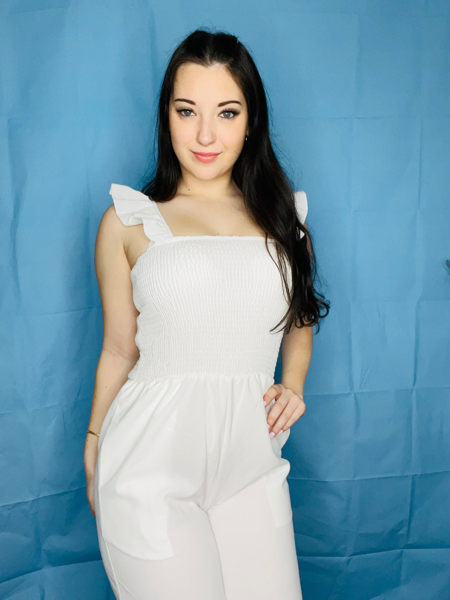 White Romper