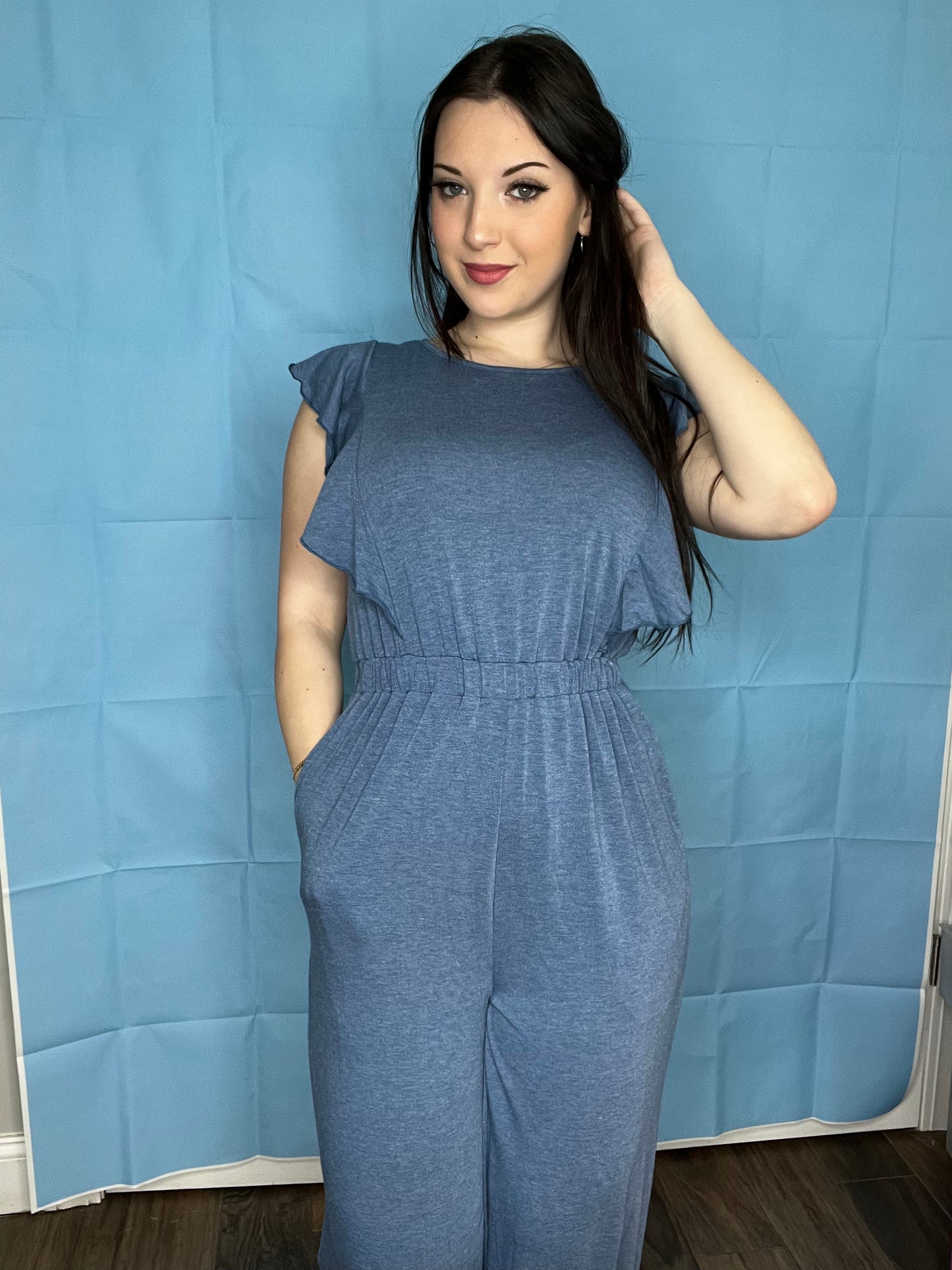 Ruffle Jumpsuit