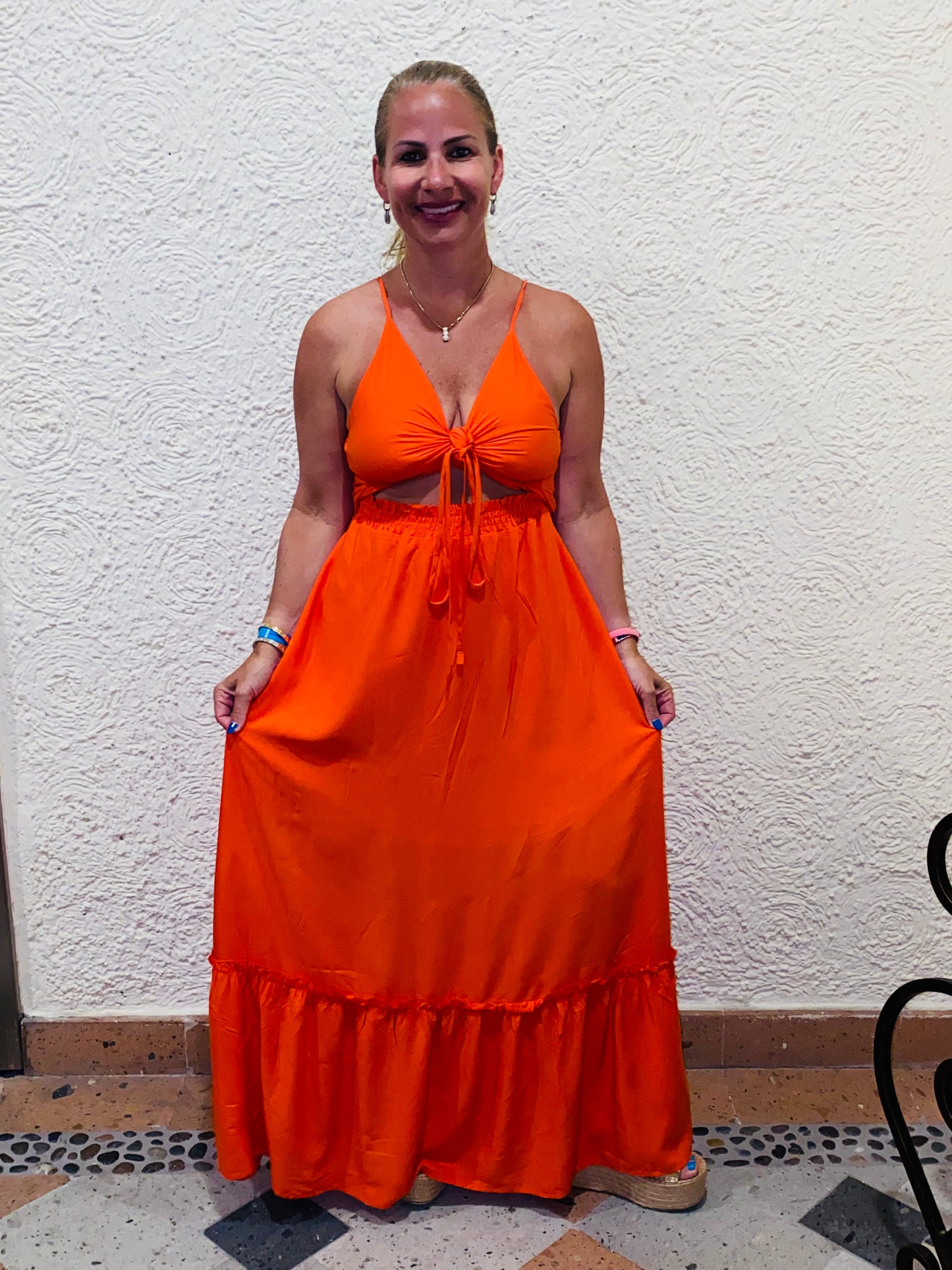 Orange MAXI Dress