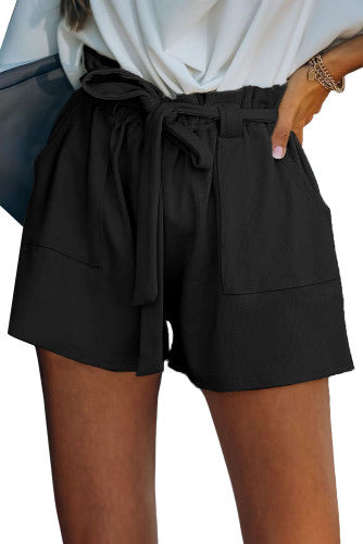 Cotton Blend Pocketed Shorts