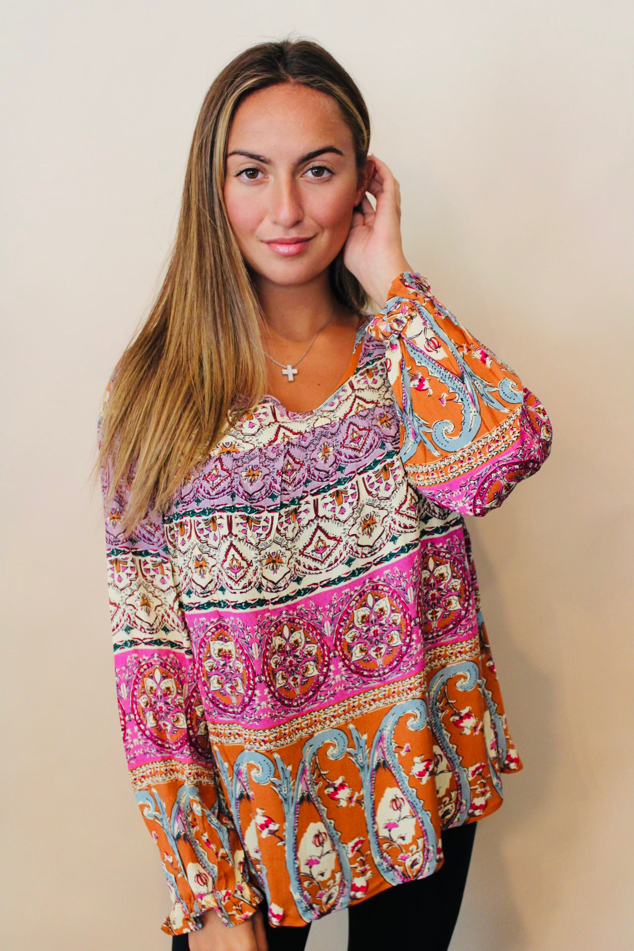 Multicolor Printed Blouse