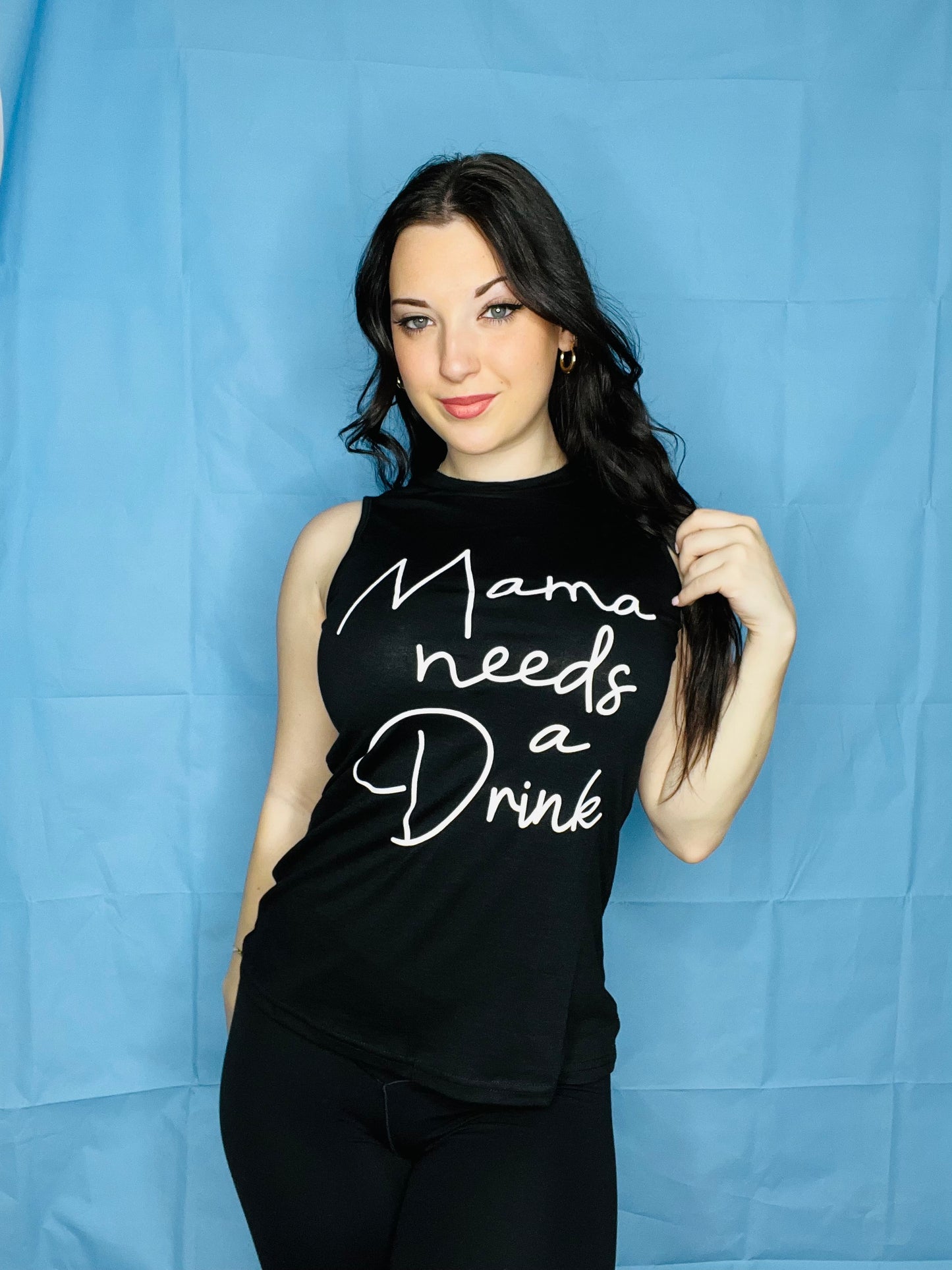 “Mama Needs A Drink” Tank Top