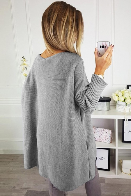 Oversized Sleeve Sweater Dress
