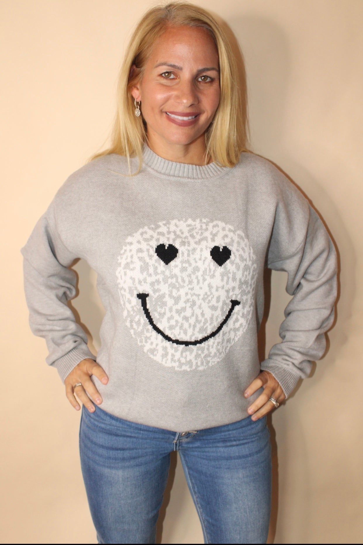 Smile Knit Sweater