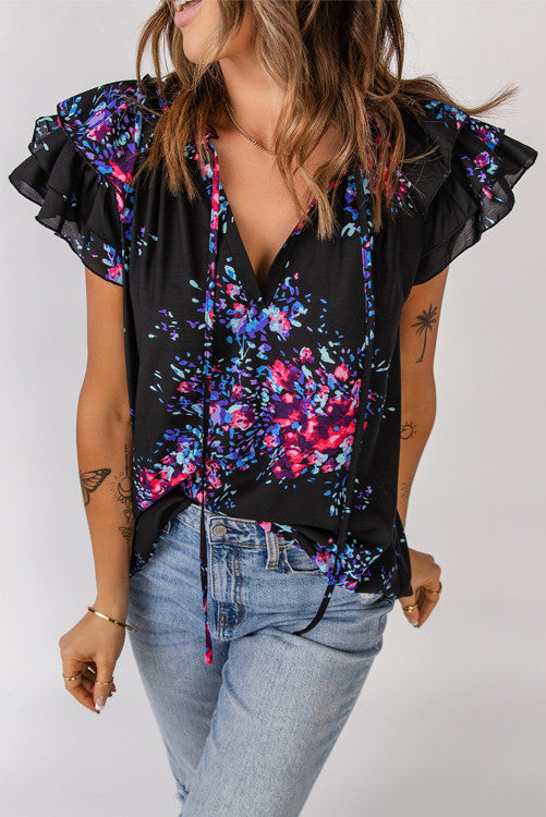 Floral Print Top