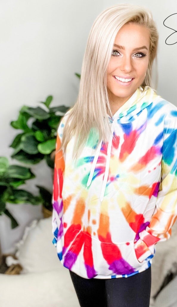 The dye hoodie / pullover