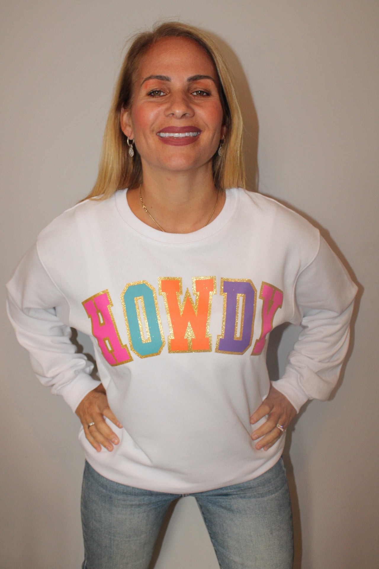 Howdy Graphic sweatshirt