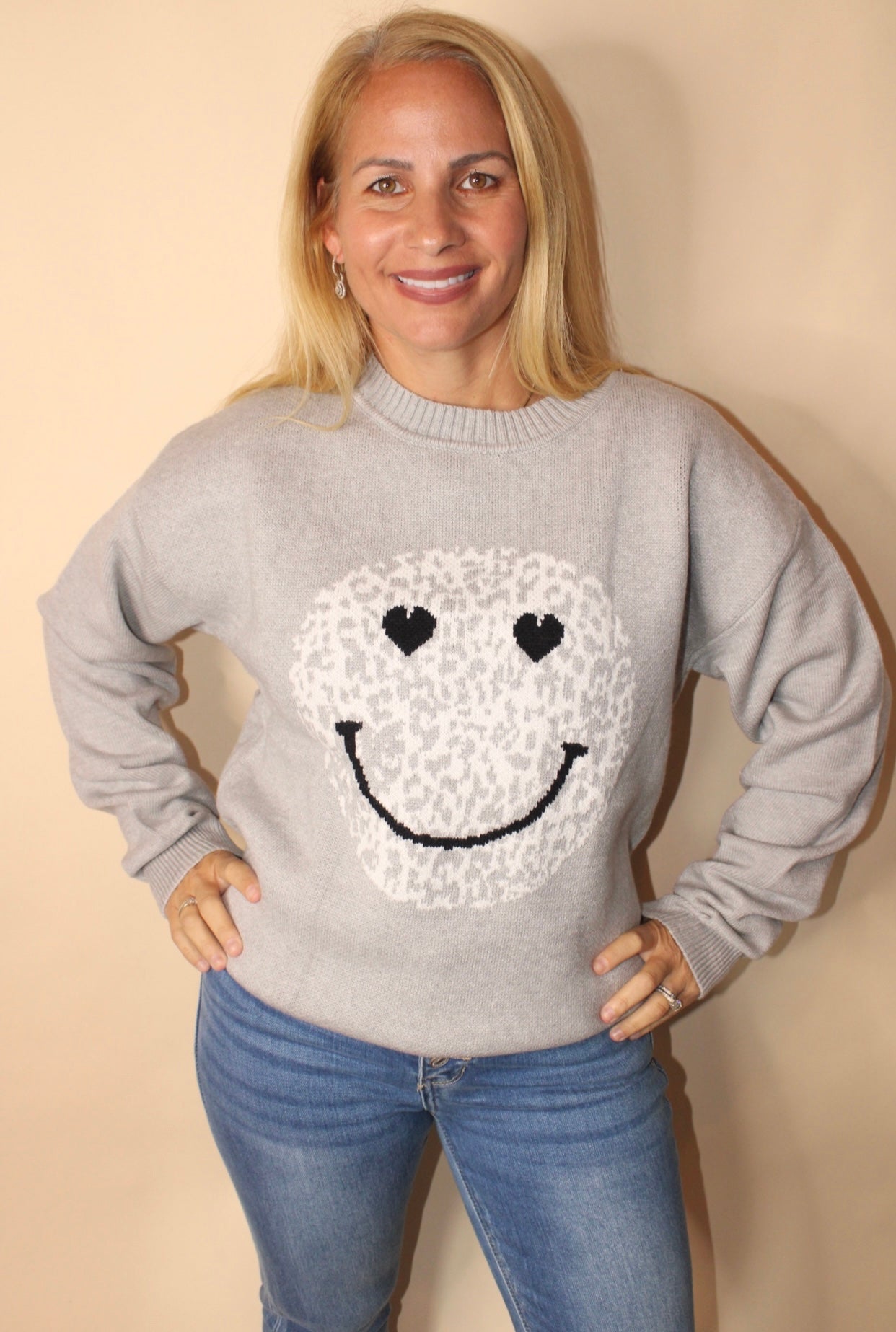 Smile Knit Sweater