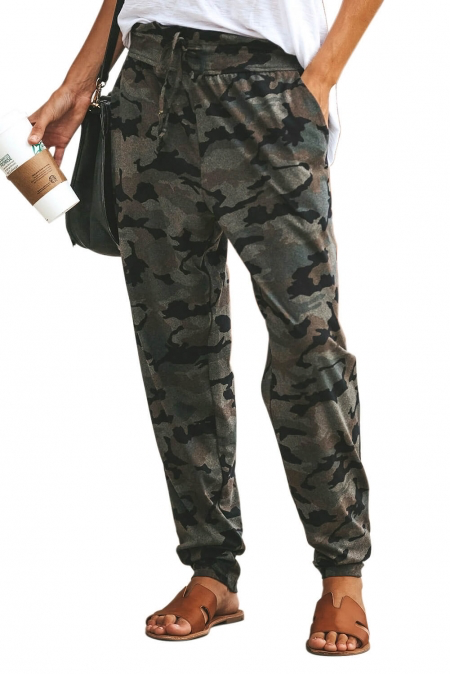 Pocketed Camo Joggers